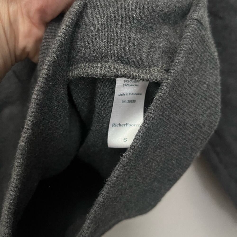 Richer Poorer Half Zip Mock Neck Sweatshirt-Women Size S - Picture 4 of 6
